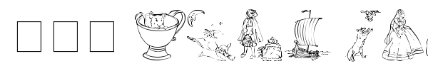 001 Once Upon a Time font preview